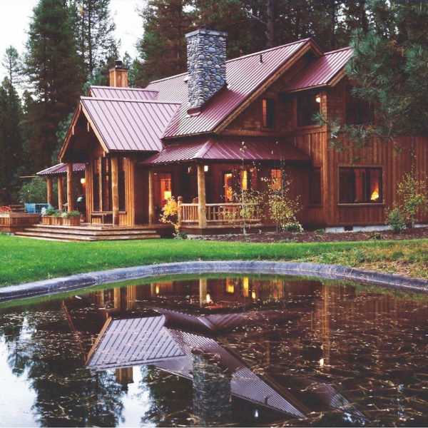 Sandy Beebe house in Camp Sherman, Oregon